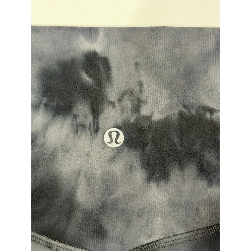 Lululemon Align High-Rise Pant 25 Diamond Dye Graphite Grey Bronze Green Size 4